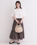 tシャツ 半袖 「接触冷感」リラクシーカットソ...の詳細画像2