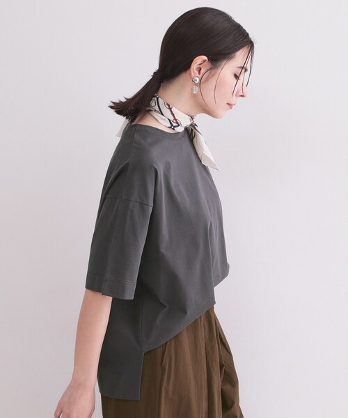OPAQUE.CLIP（オペークドットクリップ） tシャツ 半袖 「接触冷感