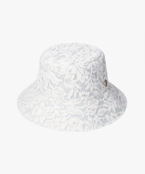 「Chapeau d' O」 ハット M/57.5cm ホワイト レディース_画像5