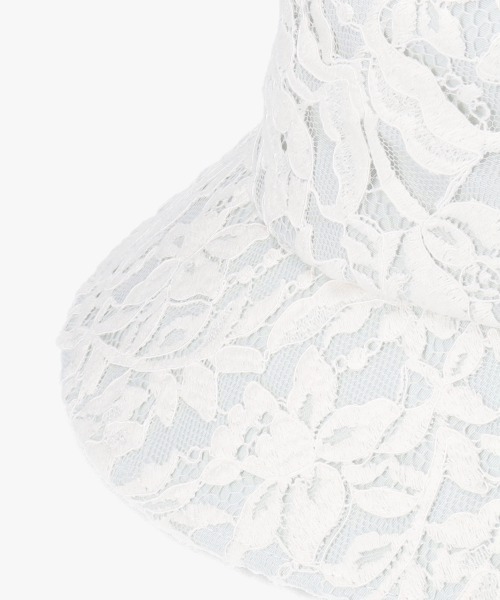 「Chapeau d' O」 ハット M/57.5cm ホワイト レディース_画像8