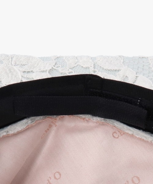 「Chapeau d' O」 ハット M/57.5cm ホワイト レディース_画像9