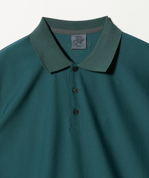 UNITED ARROWS GOLF 半袖シャツ ネイビー UNITED ARROWS GOLF（ユナイテッドアローズゴルフ） ポロシャツ 半袖