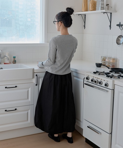 「UNE MANSION」 長袖カットソー SMALL ブラック レディース_画像5