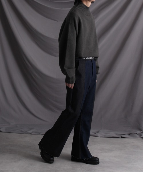 「welise」 デニムパンツ S ブラック系その他 メンズ_画像3