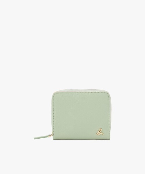 agnes b.（アニエスベー） 二つ折り 二つ折り財布 財布 レザー がま口