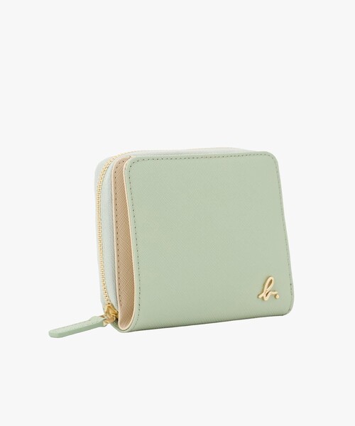 agnes b.（アニエスベー） 二つ折り 二つ折り財布 財布 レザー 二
