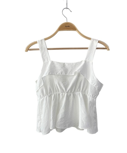 PoI Frillwrapskirtcamisole キャミソール　ビスチェ キャミソール フロントリボンビスチェ : ZOZOTOWN Yahoo!店 - 通販