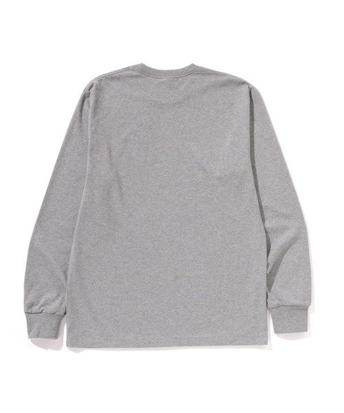 A BATHING APE（アベイシングエイプ） 長袖Tシャツ LARGE ホワイト