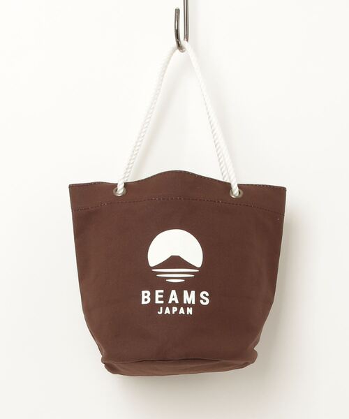 「BEAMS JAPAN」 ハンドバッグ - ベージュ レディース_画像2