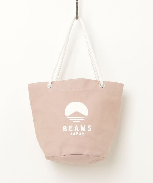 「BEAMS JAPAN」 ハンドバッグ - ベージュ レディース_画像3