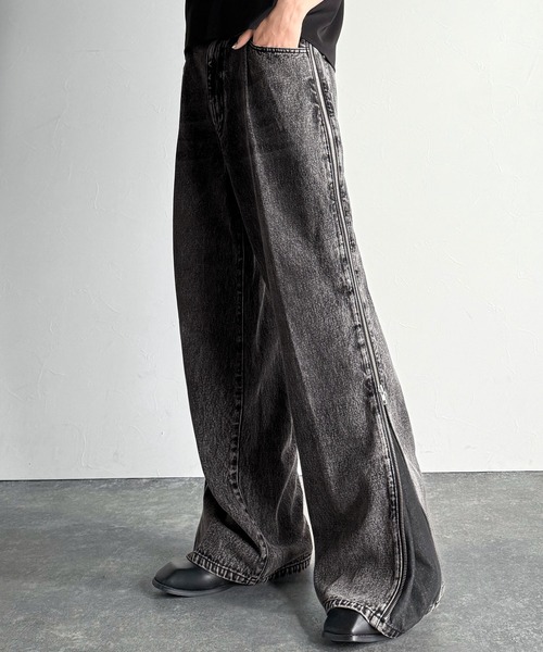 「Classical Origin」 「classicalelf」デニムパンツ LARGE グレー メンズ_画像2