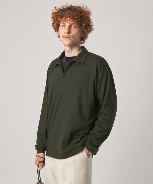 STEVEN ALAN（スティーブンアラン） ポロシャツ ミルド ウール 1B