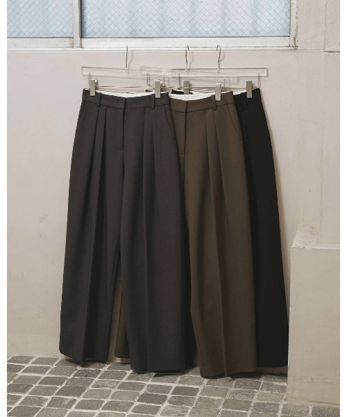 TODAYFUL トゥデイフル todayful パンツ Bonding Wide Trousers