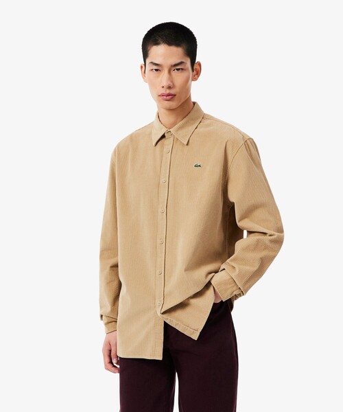 LACOSTE（ラコステ） シャツ 太畝コーデュロイシャツ メンズ