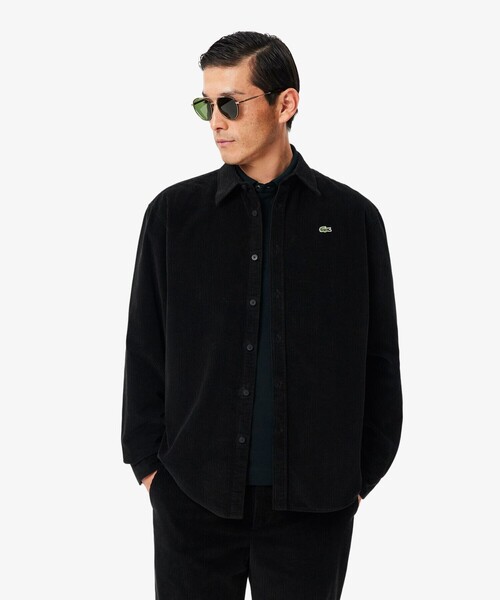 LACOSTE（ラコステ） シャツ 太畝コーデュロイシャツ メンズ