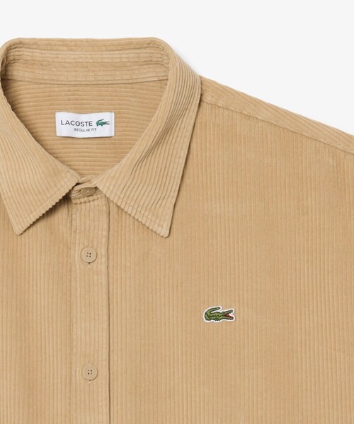 LACOSTE（ラコステ） シャツ 太畝コーデュロイシャツ メンズ