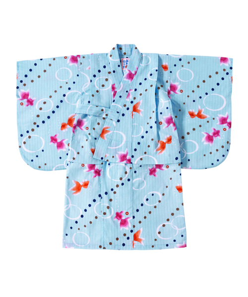 MIKI HOUSE（ミキハウス） 浴衣 きんぎょ柄浴衣（女児用） キッズ 子供