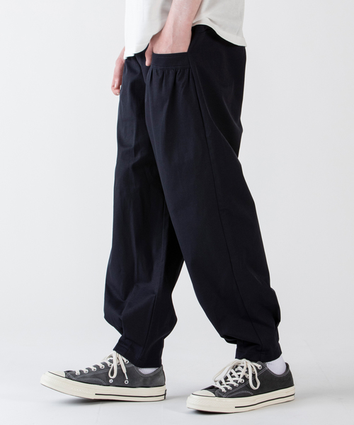 rehacer パンツ : Balloon Tuck Wide Tapered Pants / バルーン