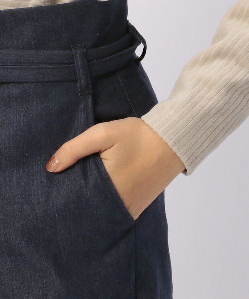 最安値格安 パンツ ZOZOTOWN PayPayモール店 - 通販 - PayPayモール nota de la mano sinistra/デニムタイ風パンツ 定番