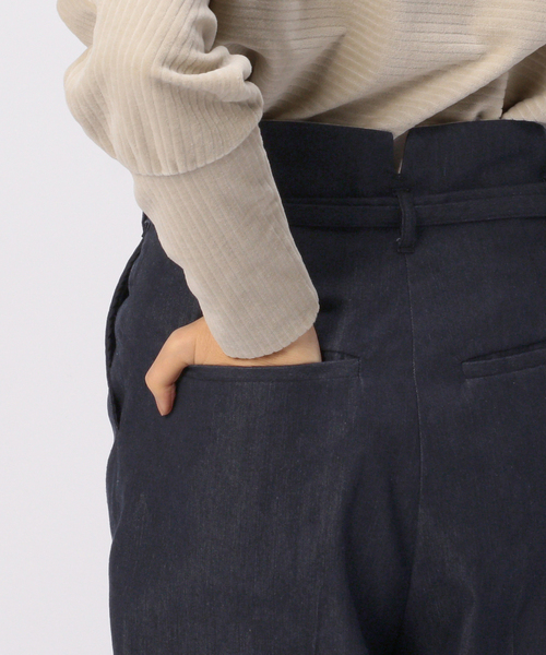 最安値格安 パンツ ZOZOTOWN PayPayモール店 - 通販 - PayPayモール nota de la mano sinistra/デニムタイ風パンツ 定番
