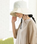帽子 ハット uvカット 紫外線カット レディ...の詳細画像1