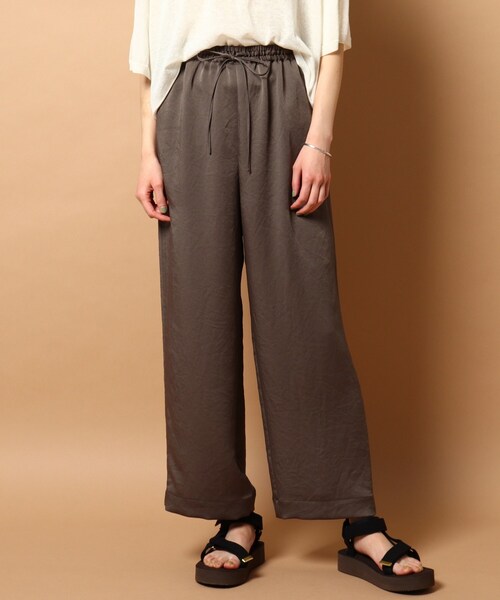 定番SALE パンツ - 通販 - PayPayモール サテンワイドパンツ ZOZOTOWN PayPayモール店 新作登場SALE