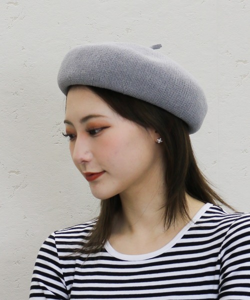 Per sist ence（パーシエンス） 帽子 ベレー帽 紫外線カット