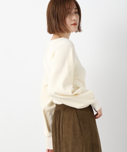 在庫最安値 ニット 12Gリブパフソデプルオーバー_長袖 259461 ZOZOTOWN PayPayモール店 - 通販 - PayPayモール 在庫あ好評