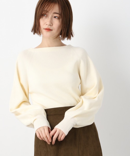 在庫最安値 ニット 12Gリブパフソデプルオーバー_長袖 259461 ZOZOTOWN PayPayモール店 - 通販 - PayPayモール 在庫あ好評