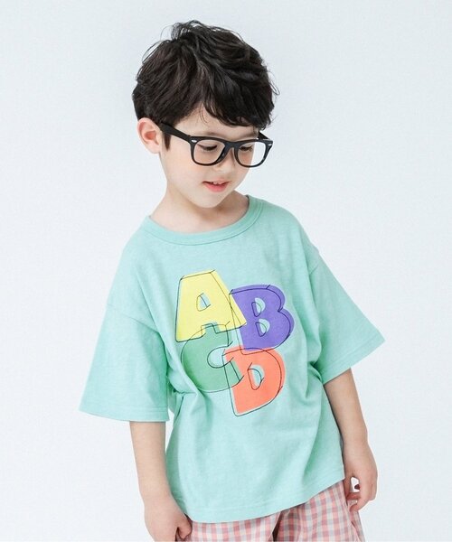 BREEZE（ブリーズ） tシャツ /NET別注4柄刺繍Tシャツ キッズ 子供服 