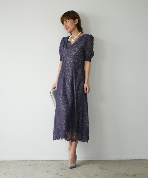 【＊＊＊you＊＊＊】My shawty オケージョンドレス My shawty ドレス lirety flower day dress : ZOZOTOWN Yahoo!店