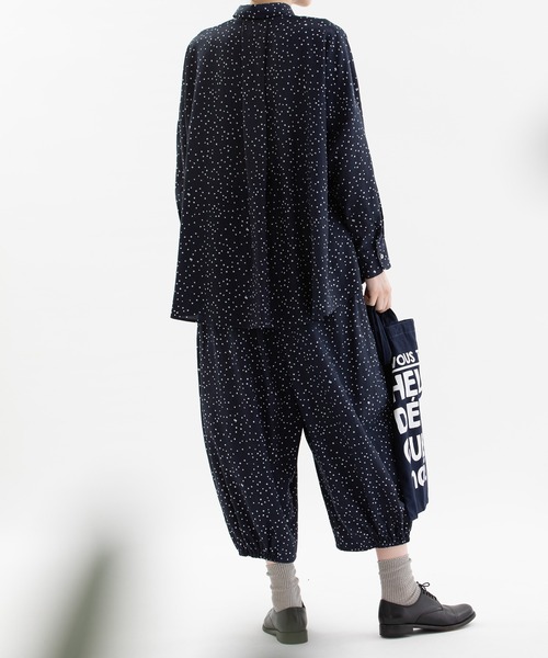 ルメール クロップドパンツ nop de nod（ノップドゥノッド） パンツ Pomme ランダムポルカ