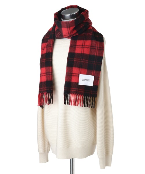 MACKINTOSH ハウスチェック　カシミヤマフラー ハウスチェックカシミヤマフラー(マフラー・ストール・スカーフ