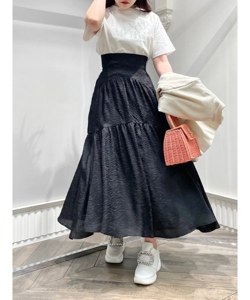 CELFORD」 フレアスカート 36 ブラック レディース : 76474095  