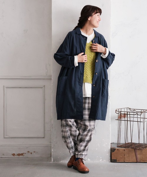 soulberry（ソウルベリー） ステンカラーコート コート 洗いざらした