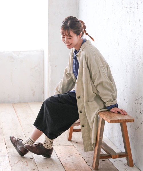 soulberry（ソウルベリー） ステンカラーコート コート 洗いざらした