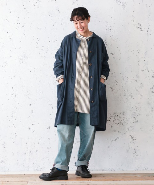 soulberry（ソウルベリー） ステンカラーコート コート 洗いざらした