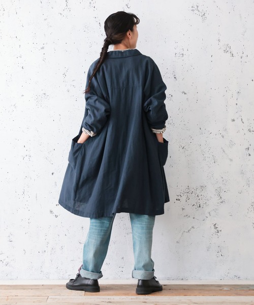 soulberry（ソウルベリー） ステンカラーコート コート 洗いざらした
