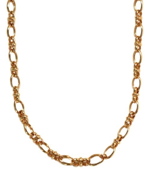 ネックレス 「quip queint」oval chain necklace GD / QU077 レディース メンズの画像