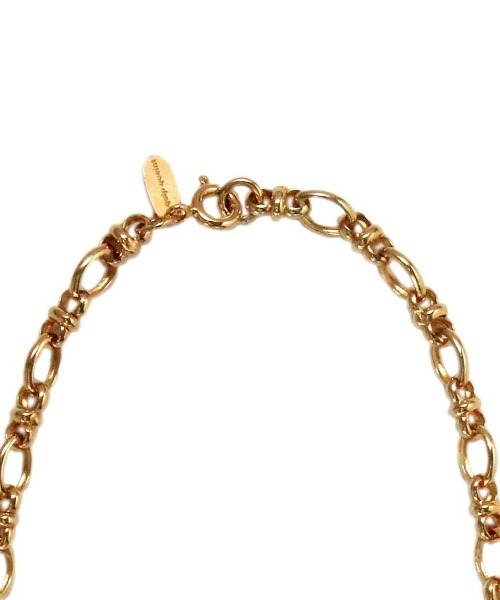 ネックレス 「quip queint」oval chain necklace GD / QU077 レディース メンズの画像