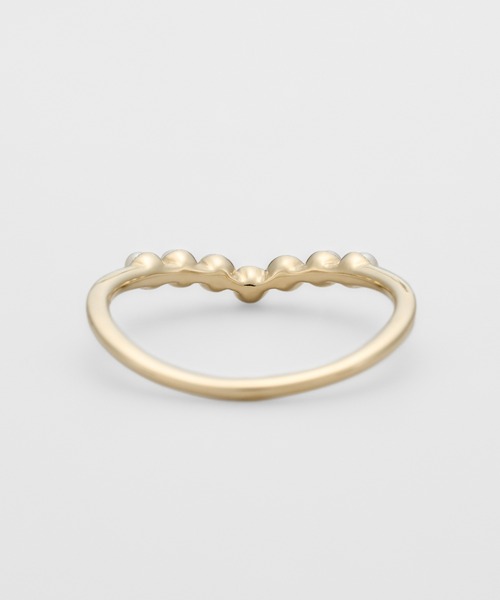 agete（アガット） 指輪 リング K10パールリング レディース