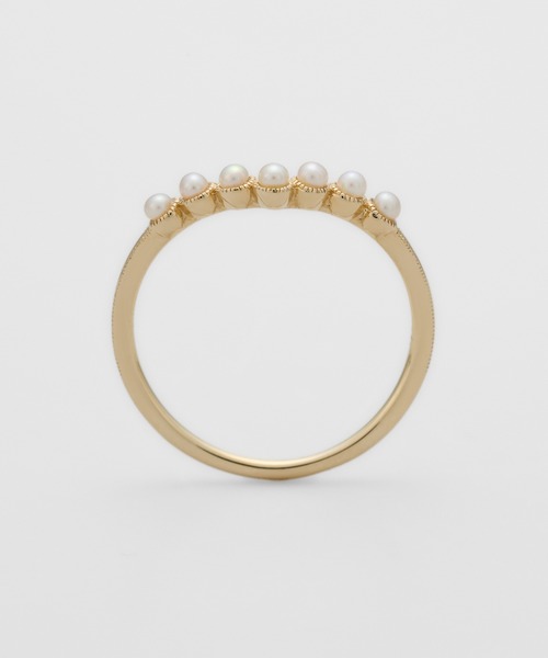 agete（アガット） 指輪 リング K10パールリング レディース