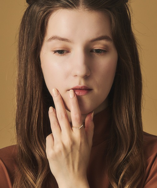 agete（アガット） 指輪 リング K10パールリング レディース