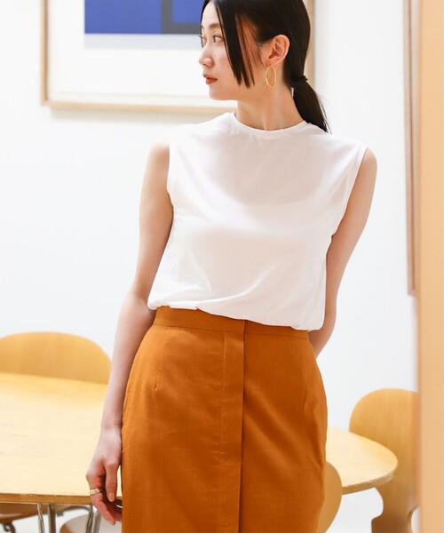tシャツ ATON / ORGANIC FRESCA タンクトップ レディース
