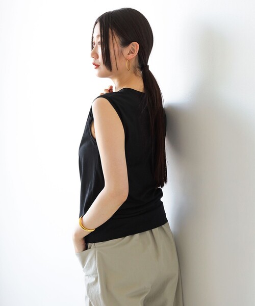 ATON（エイトン） tシャツ ATON / ORGANIC FRESCA タンクトップ