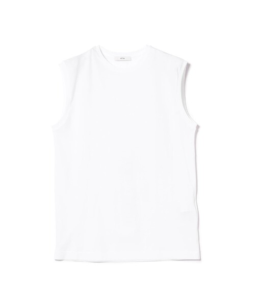 【新品未使用】ATON エイトン FRESCA /タンクトップ  白 Tシャツ ATON（エイトン） tシャツ 「ATON/エイトン」FRESCA SINGLE JERSEY