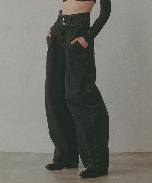 Latui atelier デニム　ジーンズ　パンツ LATUI ATELIER O．A．F JEANSデニムパンツ ライトインディゴ