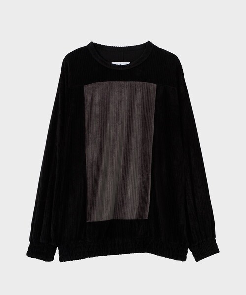 SHAREEF（シャリーフ） tシャツ STRIP VELOR SWITCHING PO メンズ