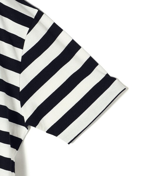 【シップス　ウィメン】【SHIPS別注】onit:〈手洗い可能〉ボーダー ビッグ シルエット TEE◇ SHIPS tシャツ 「SHIPS別注」onit:「手洗い可能」ボーダー