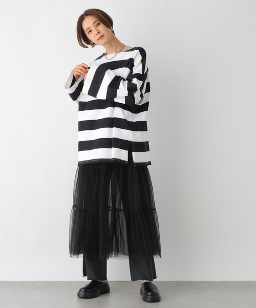 BEARDSLEY チュールレイヤーリバーシブルスカート BEARDSLEY